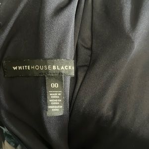 WHBM SCUBA FIT AND FLARE DRESS